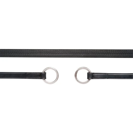 Schockemöhle Zügel Gummi Mit Ring Schwarz/Gold Warmblut 7 Schockemöhle Zügel Gummi Mit Ring Schwarz/Gold Warmblut - Image 5