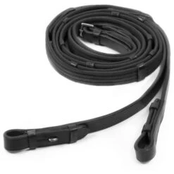 Schockemöhle Zügel GurtmaterialStops Roy/Oak/Cream/Sil WB -Pferdebedarf Verkauf 1103 00020 webreins blacksilver.22b92d