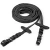 Schockemöhle Zügel Gummi/Leder Mit Schnallen Schw/Silber WB -Pferdebedarf Verkauf 1103 00038 bridlereins blacksilver.990b9f