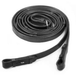 Schockemöhle Zügel Glatt Leder Mit Stops Dunkelbraun/Gold -Pferdebedarf Verkauf 1103 00018 leatherreins blacksilver.92861a