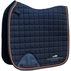 Schockemöhle Schabracke Power Logo Dressur Orange/Grau WB -Pferdebedarf Verkauf 1600 00066 powerpad darknavy.f59014