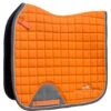 Schockemöhle Schabracke Power Logo Dressur Orange/Grau WB -Pferdebedarf Verkauf 1600 00066 powerpad orangegrey.63ece9