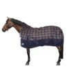 HKM High Neck Decke Providence Karo 1200D 300g Wattefüllung Navy/Braun Kariert -Pferdebedarf Verkauf 44870899.f06324