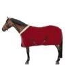 EQUITHÈME Fleecedecke Teddy Bordeaux/weiß -Pferdebedarf Verkauf 44889853.70de33