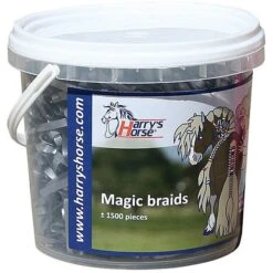 Harry's Horse Magic Braids Eimer Weiß -Pferdebedarf Verkauf 4500526.036c3b