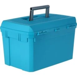 Kerbl Putzbox Zum Draufstellen Marine/Hellblau 400x275x245mm -Pferdebedarf Verkauf agradi 44306756 3.901fa6