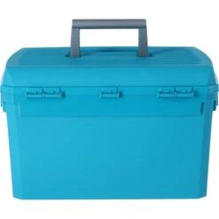 Kerbl Putzbox Zum Draufstellen Marine/Hellblau 400x275x245mm -Pferdebedarf Verkauf agradi 44306756 4.df8ef1