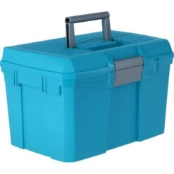 Kerbl Putzbox Zum Draufstellen Marine/Hellblau 400x275x245mm -Pferdebedarf Verkauf agradi 44306756 7.ad85da
