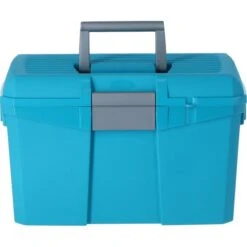 Kerbl Putzbox Zum Draufstellen Marine/Hellblau 400x275x245mm -Pferdebedarf Verkauf agradi 44306756 8.b7b5b0