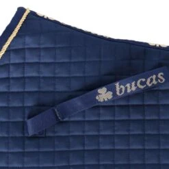 Bucas Saddle Pad Max Dressur Navy/Gold -Pferdebedarf Verkauf agradi 44458549 3.9576d4