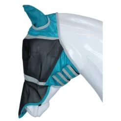 Shires Fliegenmaske Mit Ohr Und Nase Mesh Teal -Pferdebedarf Verkauf agradi 44608125 3.1156c5