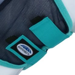 Weatherbeeta Fliegenmaske Comfitec Fine Mesh Navy/Türkis -Pferdebedarf Verkauf agradi 44698176 4.1bdf18