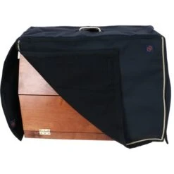One Equestrian Grooming Box Cover Schwarz/Silber -Pferdebedarf Verkauf agradi 44710169 2.bce70d