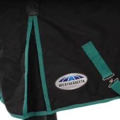 Weatherbeeta Winterdecke Green-Tec 900D Detach-A-Neck Heavy 360g Schwarz/Grün 125/175 -Pferdebedarf Verkauf agradi 44736426 6.bfbbed
