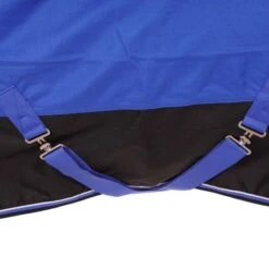 EQUITHÈME Outdoordecke Tyrex 1200D Aisance 300g Mit Halbem Halsteil Blau/Schwarz -Pferdebedarf Verkauf agradi 44818405 5.a03a5d