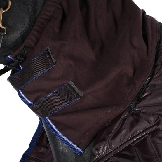 Weatherbeeta Winterdecke Comfitec Ultra Cozi II Detach-A-Neck Medium/Lite Charcoal/Blau/Weiß 7 Weatherbeeta Winterdecke Comfitec Ultra Cozi II Detach-A-Neck Medium/Lite Charcoal/Blau/Weiß - Image 5