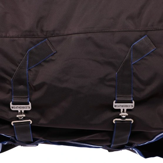 Weatherbeeta Winterdecke Comfitec Ultra Cozi II Detach-A-Neck Medium/Lite Charcoal/Blau/Weiß 9 Weatherbeeta Winterdecke Comfitec Ultra Cozi II Detach-A-Neck Medium/Lite Charcoal/Blau/Weiß - Image 7