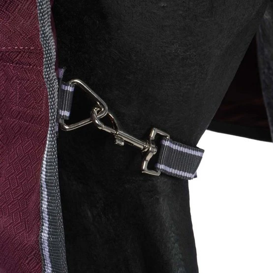 Weatherbeeta Winterdecke Comfitec Plus Dynamic II Combo Neck Medium/Lite Maroon/Grau/Weiß 11 Weatherbeeta Winterdecke Comfitec Plus Dynamic II Combo Neck Medium/Lite Maroon/Grau/Weiß - Image 9