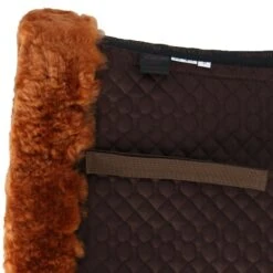 F.R.A. Schabracke De Luxe Dressur Vollfell Braun/Cappuccino Universal -Pferdebedarf Verkauf agradi 44874573 3.3c7785