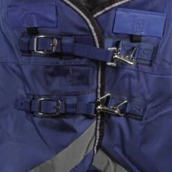 Weatherbeeta Winterdecke Comfitec Ultra Tough II Detach-A-Neck Medium 1680D 100g Blau/Charcoal/Weiß -Pferdebedarf Verkauf agradi 44881691 1.92eea7