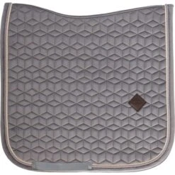 Kentucky Horsewear Kentucky Schabracke Basic Velvet Dressur Grau Vollblut -Pferdebedarf Verkauf agradi 44943655 1.8aac02 1