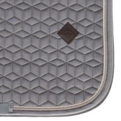 Kentucky Horsewear Kentucky Schabracke Basic Velvet Dressur Grau Vollblut -Pferdebedarf Verkauf agradi 44943655 5.d02533 1