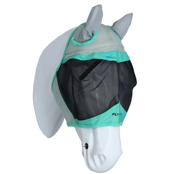 Shires Fliegenmaske Air Motion Mit Ohren Aqua 3 Shires Fliegenmaske Air Motion Mit Ohren Aqua