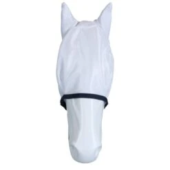 Saxon Fliegenmaske Mesh Weiß/Navy -Pferdebedarf Verkauf agradi 44946646 2.8e312e