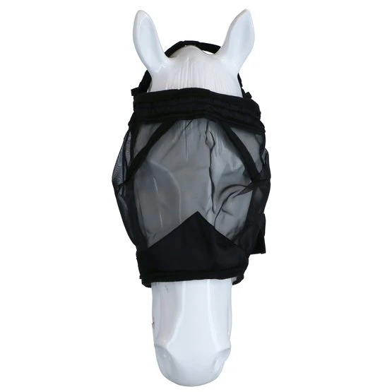 Waldhausen Fliegenmaske Happy Ears Ohne Ohren Schwarz 4 Waldhausen Fliegenmaske Happy Ears Ohne Ohren Schwarz - Image 2