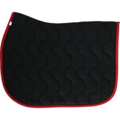 PÉNÉLOPE Pénélope Schabracke Classique Springen Schwarz/Rot Warmblut -Pferdebedarf Verkauf agradi 44990616 2.a5bff6