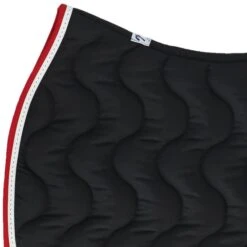 PÉNÉLOPE Pénélope Schabracke Classique Springen Schwarz/Rot Warmblut -Pferdebedarf Verkauf agradi 44990616 3.c70a20