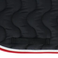 PÉNÉLOPE Pénélope Schabracke Classique Springen Schwarz/Rot Warmblut -Pferdebedarf Verkauf agradi 44990616 4.b595f9