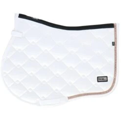 Fair Play Schabracke Azuryt Ceramic Rosegold Springen Weiß Warmblut