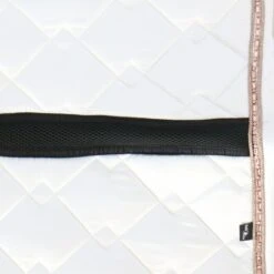 Fair Play Schabracke Azuryt Ceramic Rosegold Springen Weiß Warmblut -Pferdebedarf Verkauf agradi 45044102 6.3ab740