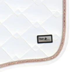 Fair Play Schabracke Azuryt Ceramic Rosegold Springen Weiß Warmblut -Pferdebedarf Verkauf agradi 45044102 7.bbfff7