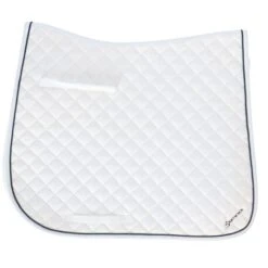 Dominick Schabracke Dressur Weiß/Navy Warmblut