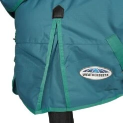 Weatherbeeta Winterdecke Green-Tec Heavy 1200D Abnehmbarer Hals Dragonfly Blue/Bottle Green -Pferdebedarf Verkauf agradi 45120294 7.1f910c