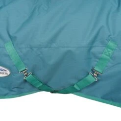 Weatherbeeta Winterdecke Green-Tec Heavy 1200D Abnehmbarer Hals Dragonfly Blue/Bottle Green -Pferdebedarf Verkauf agradi 45120294 8.96b26c