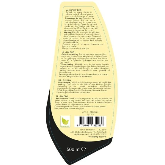 Anky Fly Deo 500ml 4 Anky Fly Deo 500ml - Image 2