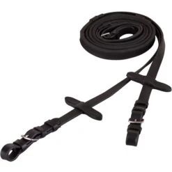Premiere Zügel Gummi 16mm Mitverschluss Schwarz Warmblut -Pferdebedarf Verkauf br 202103 b001 03.e20cd9 1