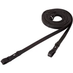 BR Antislip Leder-Dressurzügel 16mm Schwarz/Silber Warmblut -Pferdebedarf Verkauf br 203030 b121 03.8ddaba