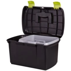 Agradi Putzbox Carlo Deckel Einsatz Schwarz/Fuchsie -Pferdebedarf Verkauf br 752918 b106 02.167e52