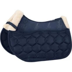 Eskadron Schabracke Glossy Evo Wool Vielseitigkeit Nightblue Warmblut