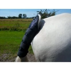 F.R.A. Schweifschoner Fell Inkl. Gurt+Band Braun/Cappuccino -Pferdebedarf Verkauf fra staartbeschermer bont.fb5af9