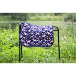 HB Schabracke Unicorn Shetland Violett -Pferdebedarf Verkauf hb 631 navy.6ffcde