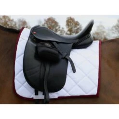 HB Schabracke Showtime Dressur Weiß/Schwarz Warmblut 9 HB Schabracke Showtime Dressur Weiß/Schwarz Warmblut -Pferdebedarf Verkauf hb 649 bordo.49eec8