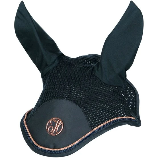 Harry's Horse Fliegenhaube Badge Rosegold Navy 3 Harry's Horse Fliegenhaube Badge Rosegold Navy