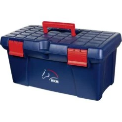 HKM Putzbox Oslo Dunkelblau/Rot