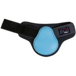 HKM Streichkappen Premium Vorderbeine Aqua/Schwarz Pony