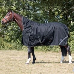 HKM High Neck Decke Innsbruck 400g Schwarz -Pferdebedarf Verkauf hkm innsbruck.688f43